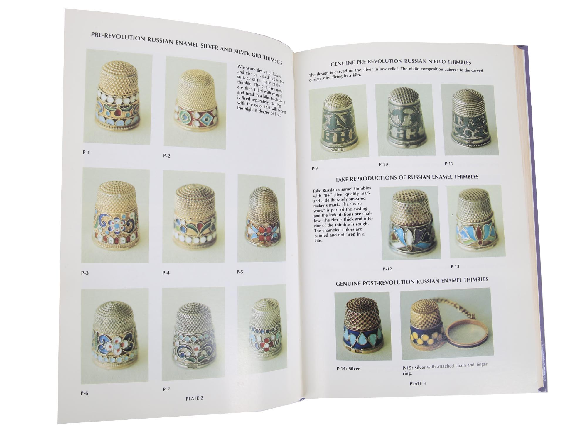 COLLECTION BRITISH BOOKS CATALOGS ABOUT THIMBLES PIC-5